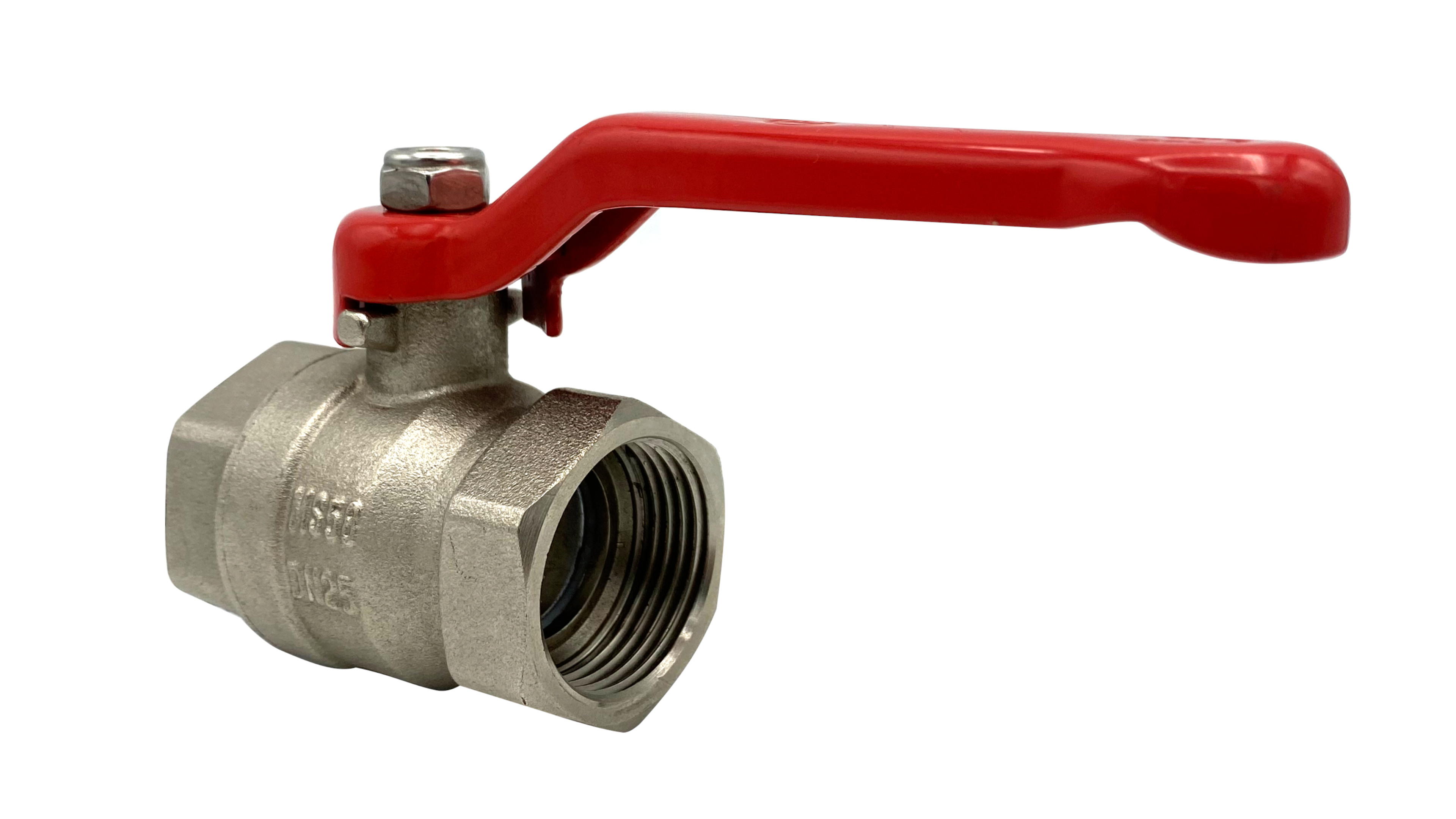 KH IG Rp / IG Rp (ab 2 1/2" G) 2-teilig voller Durchgang mit Standardgriff