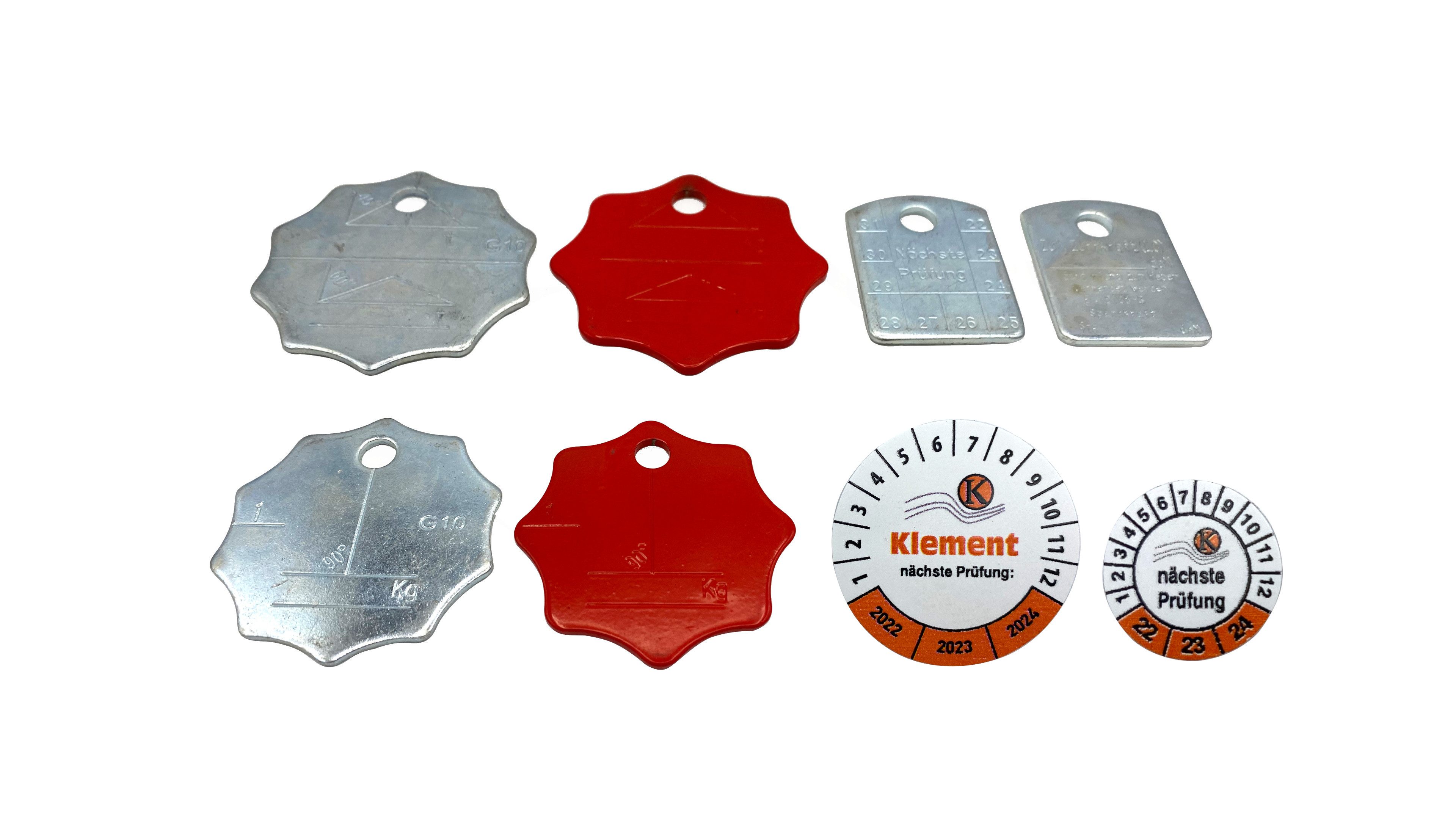 Prüfgebühr Hebeklemme / Blechgreifer / Blechklaue