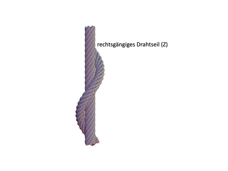 Edelstahl Rundlitzenseil ND 12 mm 7x19 WSC Werkstoff 1.4401