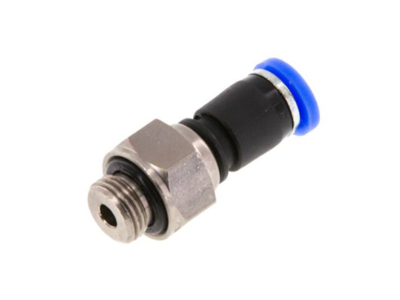 Gerade Drehverschraubung mit einem Kugellager AG G 3/8" - 8mm IQS-Standard