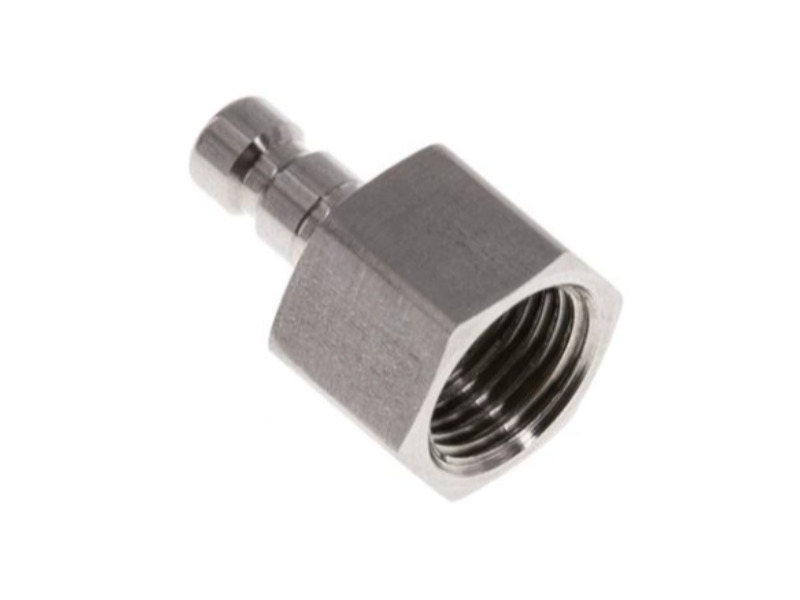 Kupplungsstecker IG G 1/8" NW 2,7 Edelstahl 1.4404