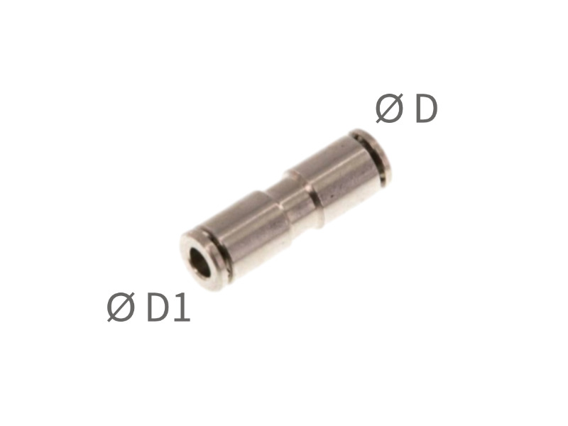 Gerader Steckverbinder auch reduzierend IQS-MSV (80°C)
