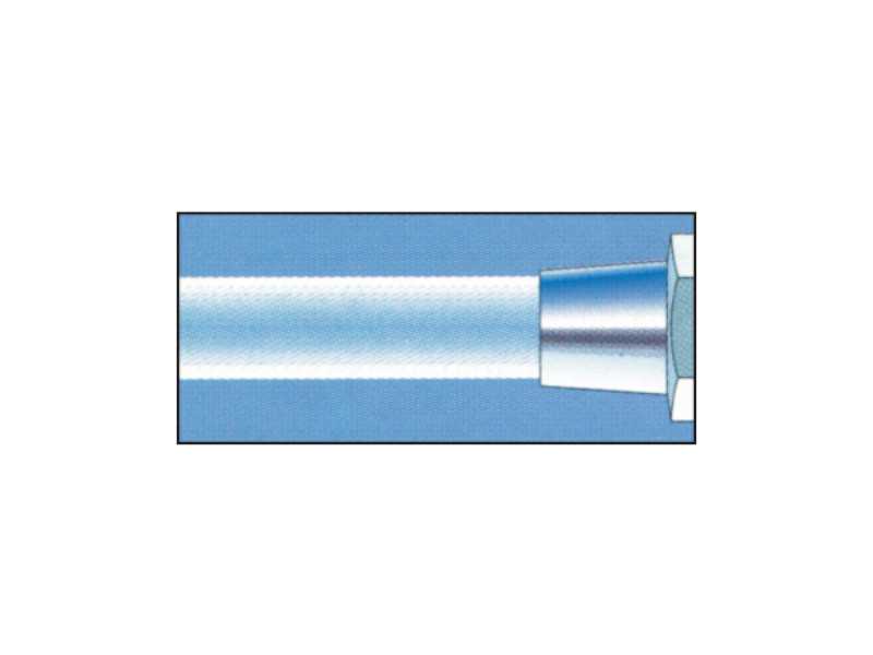 Ausblaspistole Schlauchanschluss 6 mm mit Lärmschutzdüse Aluminium/Kunststoff