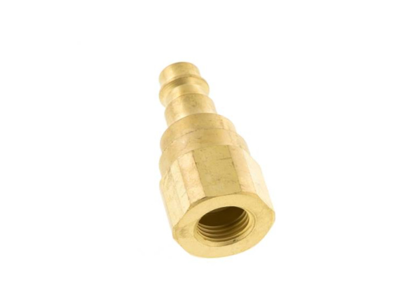 K-Stecker mit Innengewinde und Rückschlagventil
