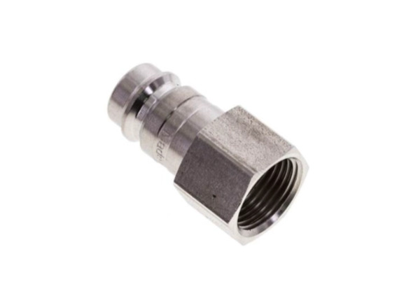 Kupplungsstecker IG G 3/8" NW 10 Edelstahl 1,4305