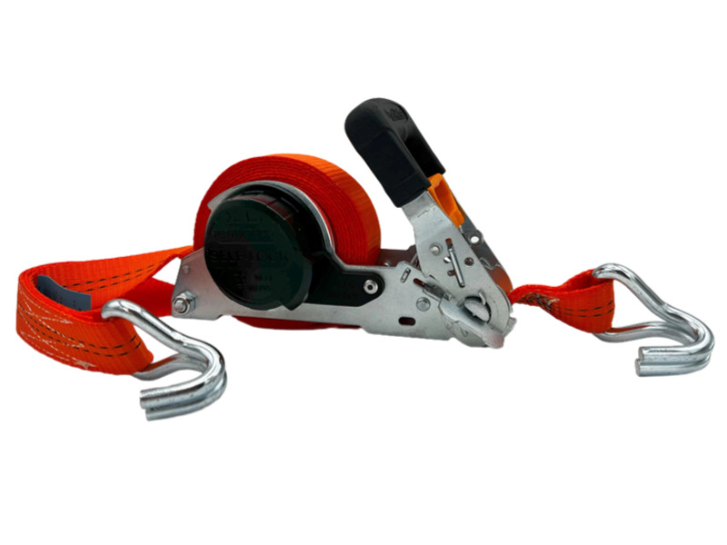 Automatik-Zurrgurt 35mm 5m Druckratsche / Profil-Haken LC 280/1000 daN