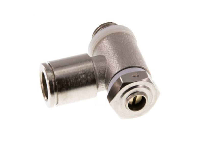 Hohlschraubenbauform mit Schlitzschraube abluftregelnd AG G 1/4" - 10mm IQS-MSV