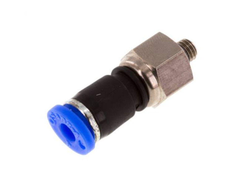 Gerade Drehverschraubung mit einem Kugellager AG M 5 - 4mm IQS-Standard