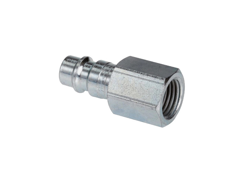 Kupplungs-Stecker Stahl gehärtet verzinkt IG G zöllig zylindrisch