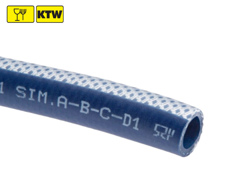 Trinkwasserschlauch aus TPE hochflexibel KTW  