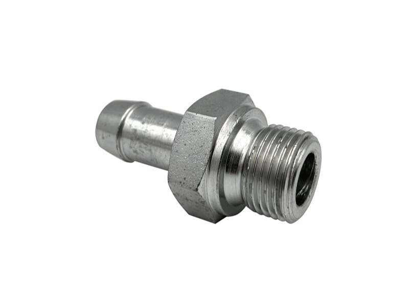 Gewinde-Schlauchnippel DN 12 Schlauch ID 14-15mm AG M 22x1,5 mit Dichtkante