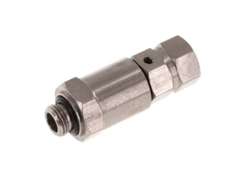 Gerade Drehverschraubung mit zwei Kugellager AG G 1/2" - IG G 1/2" IQS-Standard