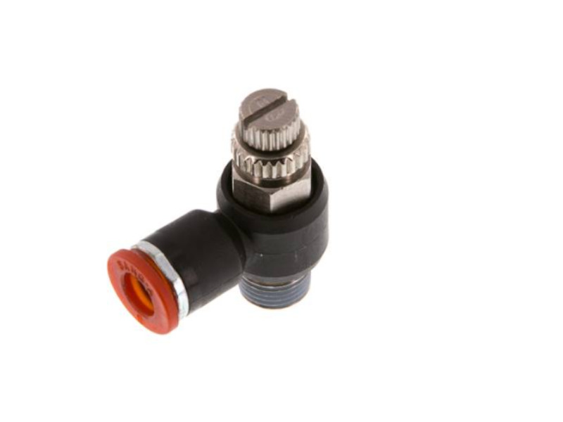 IQS-Drosselrückschagventil AG R 1/2" - 8 mm zuluftregelnd 