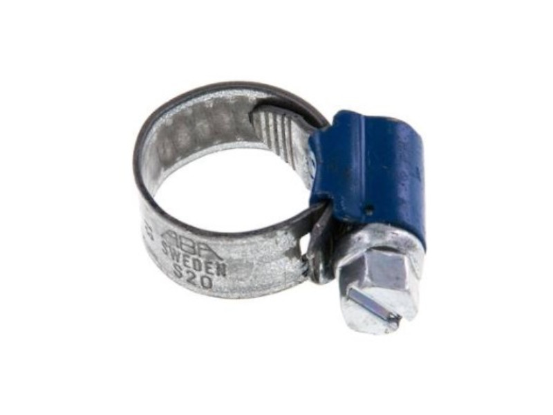 Schlauchschelle mit Schneckengewinde Spannbereich 25-40mm Typ ABA