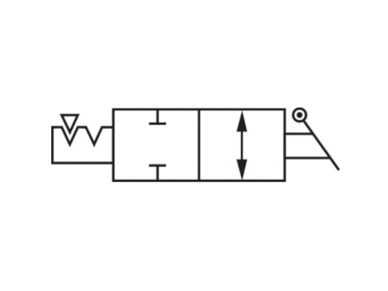 2/2 Absperrhahn Steckverschraubung AG G 1/4" - 8mm IQS-Standard