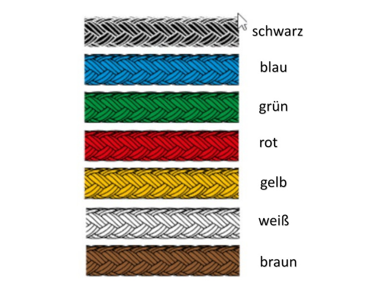 Nautic Hohlgeflecht-Seil Ø 11 mm 16-fach geflochten