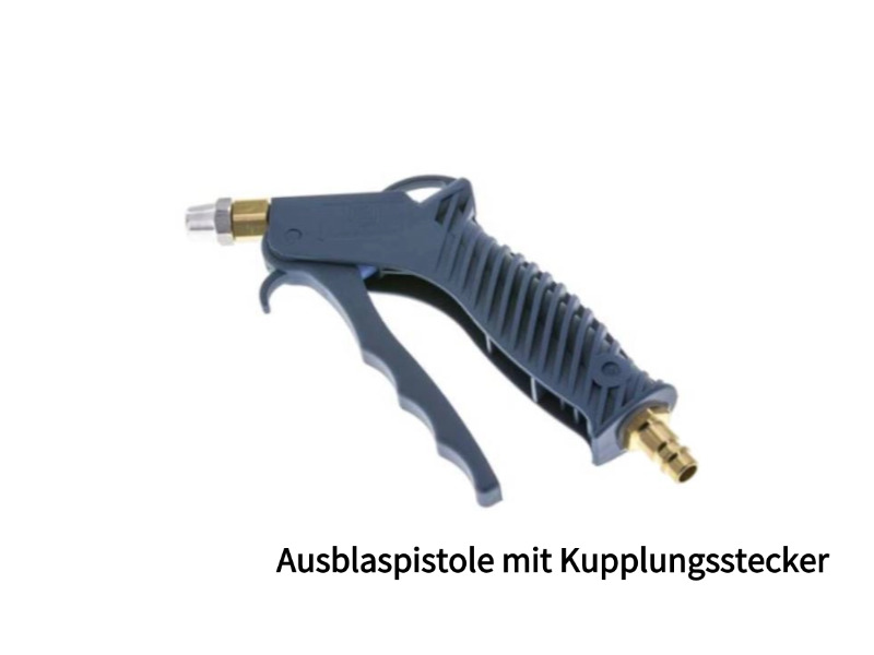dosierbare Ausblaspistole Innengewinde IG G 1/4" mit Lärmschutzdüse Kunststoff