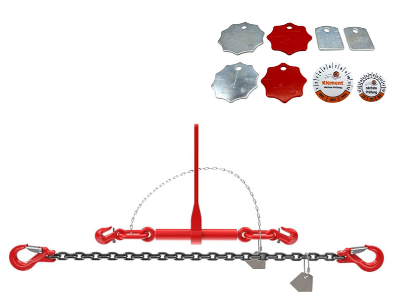 Prüfgebühr - Rissfreiheitsprüfung für Zurrkette