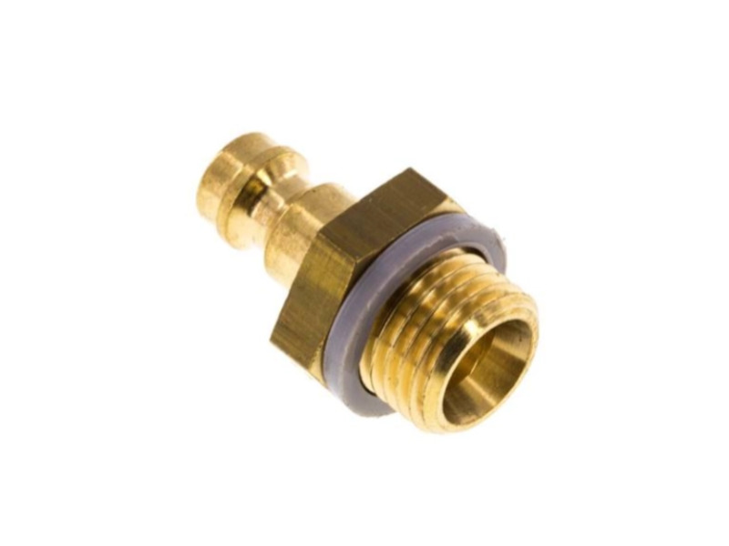 Kupplungsstecker AG G 1/8" NW 5 Messing 