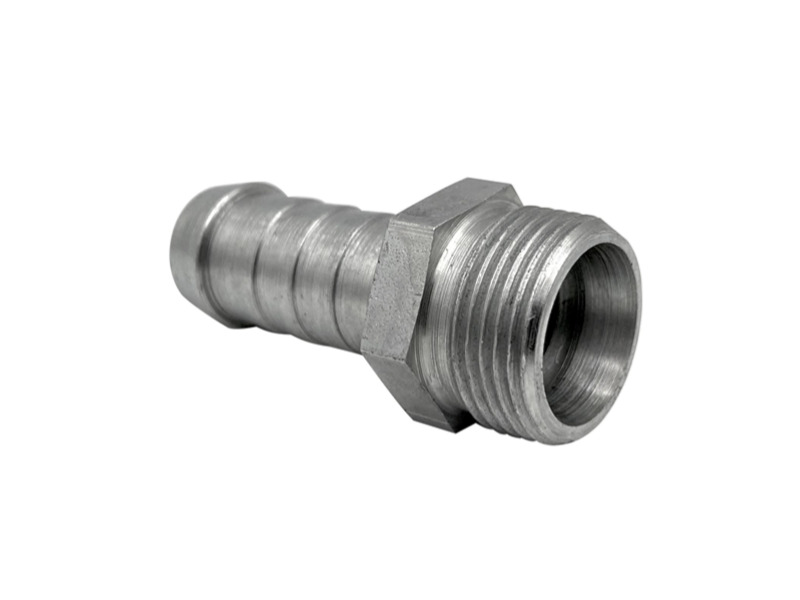 Gewinde-Schlauchnippel DN 20 Schlauch ID 21-22 mm AG M 36x2 für Rohr AD 25mm