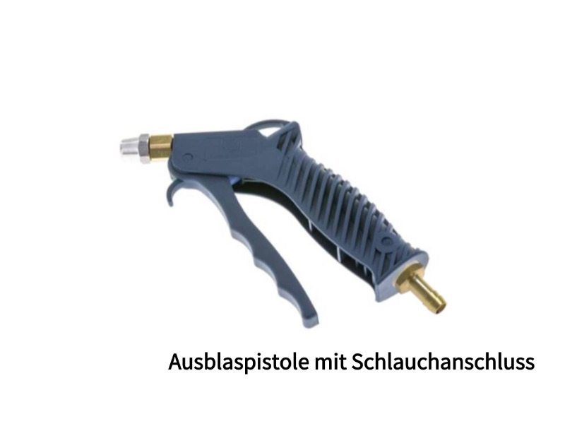 dosierbare Ausblaspistole Innengewinde IG G 1/4" mit Lärmschutzdüse Kunststoff