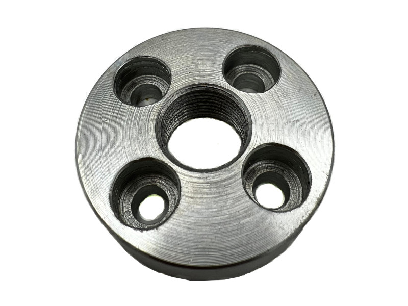 Gerade Flanschverschraubung Pumpenflansch Lochkreis 51 IG G 3/4" Befestigungslöcher Ø 10,5mm