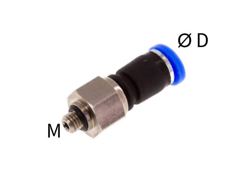 AG M metrisch zylindrisch IQS Drehverschraubung 500 U/min