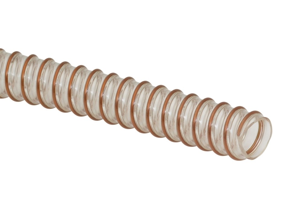 PUR Saug- Druck-Spiralschlauch  leichte Bauform   