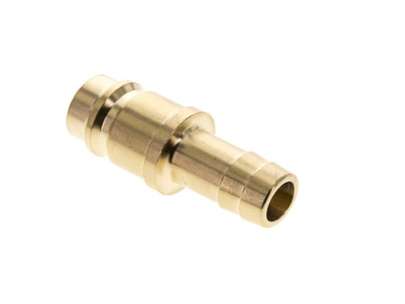 Kupplungsstecker mit Schlauchtülle 19 mm NW 19 Messing