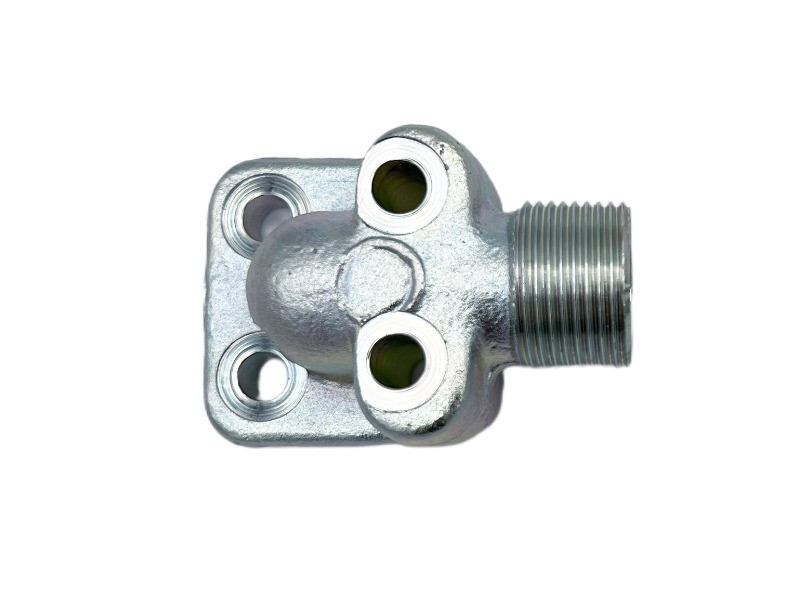 90° Winkel Flanschverschraubung Pumpenflansch Lochkreis 35 RA 20 S OMD 